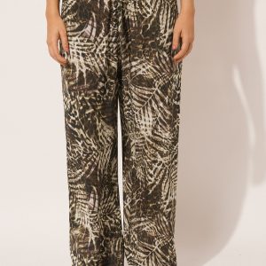 Animal Print Beach Pants
