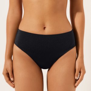 High Waist Brazilian Swimsuit Bottoms Corset Charm