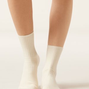 Ribbed Short Socks