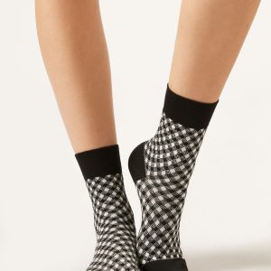 Patterned Short Socks