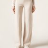 Cashmere Blend Palazzo Pants