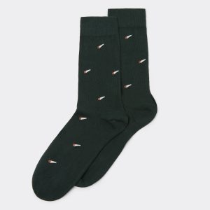 Men’s All Over Patterned Short Socks
