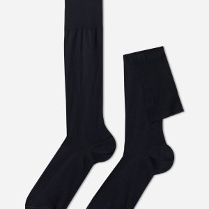 Men’s Lisle Thread Long Socks